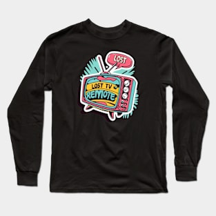 Lost TV Remote Long Sleeve T-Shirt